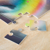 Farbenfrohe kleine Niedliche Löwe Puzzle (Seite)