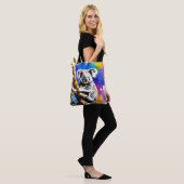 Farbenfrohe Koala Bear Watercolor Splash, Tasche (Am Model)