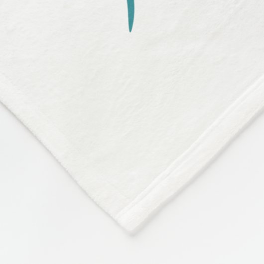 Farbenfrohe Koi Schwimmen in Lotus Gefüllter Teich Fleecedecke (Ecke)