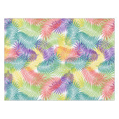 Farbenfrohe Kokosnuss Stilistisches Muster aus Pal Tischdecke (Vorderseite (Horizontal))