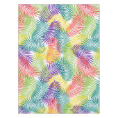 Farbenfrohe Kokosnuss Stilistisches Muster aus Pal Tischdecke (Vorderseite)