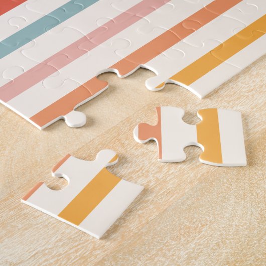 Farbenfrohe Kommunikation Puzzle (Seite)