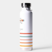 Farbenfrohe Kommunikation Trinkflasche (Links)