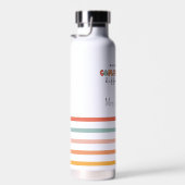 Farbenfrohe Kommunikation Trinkflasche (Rechts)