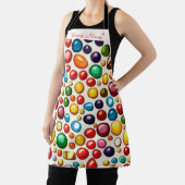 Farbenfrohe Konditorei: Artwork der Rundkandies Schürze (InSitu)