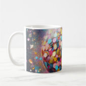 Farbenfrohe Konfetti-Tasse! Kaffeetasse (Links)