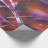 Farbenfrohe Kontrastschleife Geschenkpapier (Ecke)