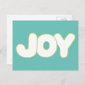 Farbenfrohe Kontur Kunst - Freude - Postkarten (Vorne/Hinten)