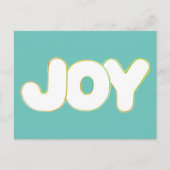 Farbenfrohe Kontur Kunst - Freude - Postkarten (Vorderseite)