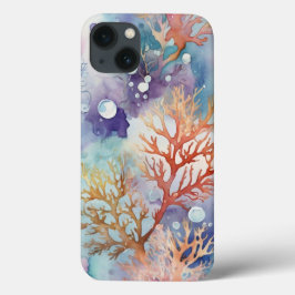 Farbenfrohe Korallenfarbe Case-Mate iPhone Hülle