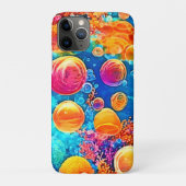 Farbenfrohe Korallenriff-Blasen Case-Mate iPhone Hülle (Rückseite)