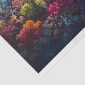 Farbenfrohe Korallenriffe Seidenpapier (Ausschnitt)