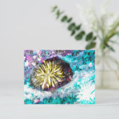 Farbenfrohe Korallenriffe, Urchin Postkarte (Stehend Vorderseite)