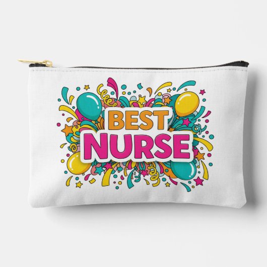 Farbenfrohe Kosmetiktüte Zubehörtasche (Vorderseite)