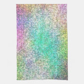 Farbenfrohe Kosmos Tile Mosaik Geschirrtuch (Vertikal)