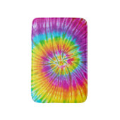 Farbenfrohe Krawatte-Färbung Abstrakt. Badematte (Vorderseite Vertikal)