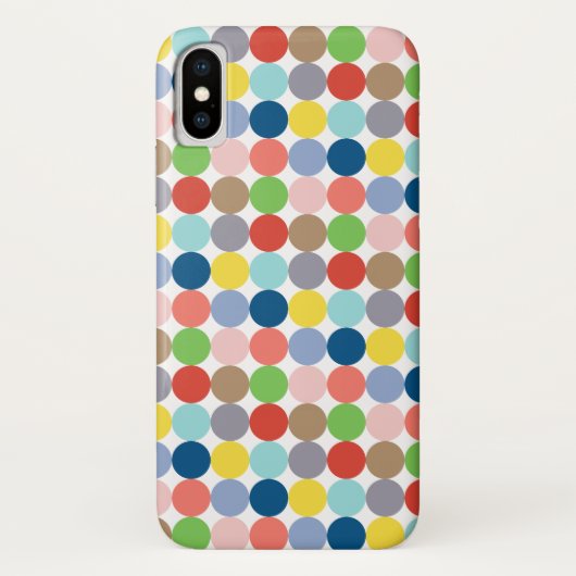 farbenfrohe Kreise pastellfarbener.. Case-Mate iPhone Hülle (Rückseite)