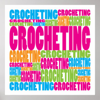 Farbenfrohe Kreuzung Poster