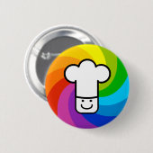 Farbenfrohe Küche Button (Vorne & Hinten)