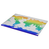 Farbenfrohe Küche Schneidebrett (Ecke)