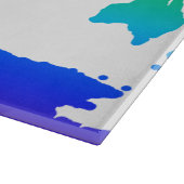 Farbenfrohe Küche Schneidebrett (Ecke)