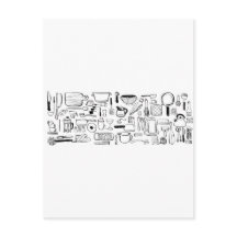 Farbenfrohe Küchenmuster