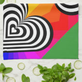 Farbenfrohe Küchentücher (Gefaltet)