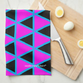 Farbenfrohe Küchentücher (Viertel Falte)