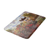 Farbenfrohe Kulturlandschaft Badematte (Schrägansicht)