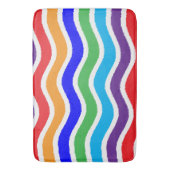 Farbenfrohe, kundenspezifische Papierzufuhr Badematte (Vorderseite Vertikal)