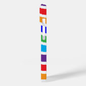 Farbenfrohe, kundenspezifische Papierzufuhr Case-Mate iPhone Hülle (Rückseite / Links)