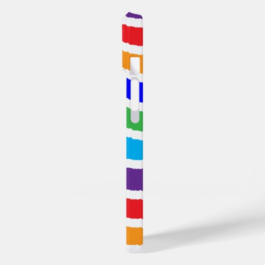 Farbenfrohe, kundenspezifische Papierzufuhr Case-Mate iPhone Hülle (Rückseite / Links)