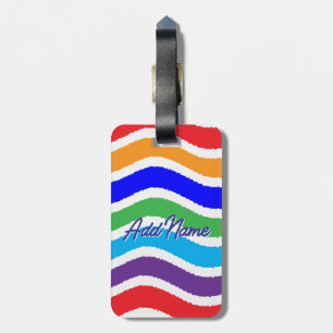 Farbenfrohe, kundenspezifische Papierzufuhr Gepäckanhänger