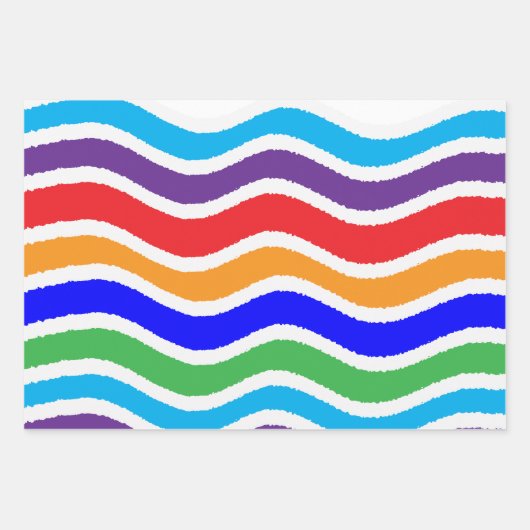 Farbenfrohe, kundenspezifische Papierzufuhr Geschenkpapier Set (Vorderseite 2)