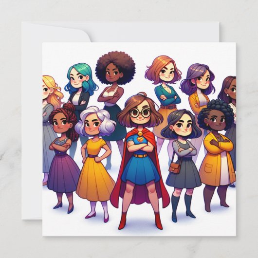 Farbenfrohe Kunst am Internationalen Frauentag (Vorderseite)