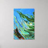 Farbenfrohe Kunst | Bestes abstraktes Meisterstück