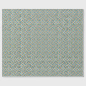 Farbenfrohe Kunst Deko Muster. Geschenkpapier (Flach)