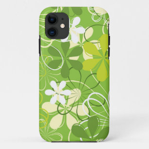 Farbenfrohe Kunst Illustration Natur Blumenmuster Case-Mate iPhone Hülle