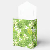 Farbenfrohe Kunst Illustration Natur Blumenmuster Geschenkschachtel (Geöffnet)
