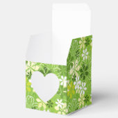 Farbenfrohe Kunst Illustration Natur Blumenmuster Geschenkschachtel (Geöffnet)