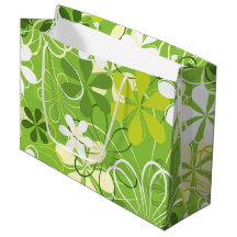 Farbenfrohe Kunst Illustration Natur Blumenmuster