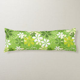 Farbenfrohe Kunst Illustration Natur Blumenmuster Seitenschläferkissen
