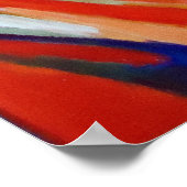 Farbenfrohe Kunstdrucke - Schönes Portrait Poster (Ecke)