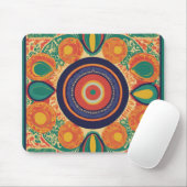 Farbenfrohe künstlerisch bedruckte Maus Pad Mousepad (Mit Mouse)