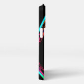 Farbenfrohe künstlerische Cheetah iPhone Hülle (Rechte Seite)