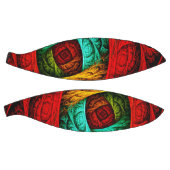 Farbenfrohe künstlerische Moderne Abstrakte Kunst Basketball (Panele)