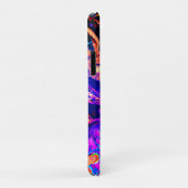 Farbenfrohe künstlerische Muster Case-Mate iPhone Hülle (Hinten/Rechts)