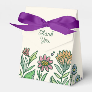 Farbenfrohe Künstlerische Skandinavische Brautpart Geschenkschachtel