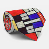 Farbenfrohe Kunstwerke anpassen Krawatte (Gerollt)