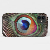 Farbenfrohe Kupfer Peacock Feaather Case-Mate iPhone Hülle (Rückseite (Horizontal))